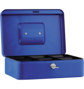 Geldkassette 178039250 blau 250x180x90mm