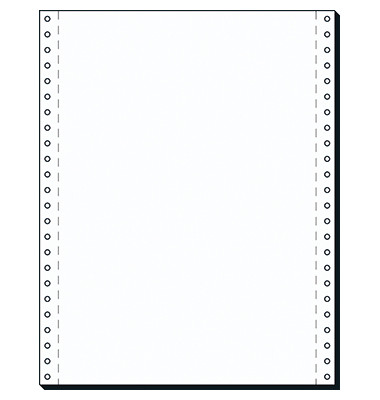 Endlospapier 5925, A4 hoch blanko, 1-fach, 12 Zoll x 240 mm, 2000 Blatt