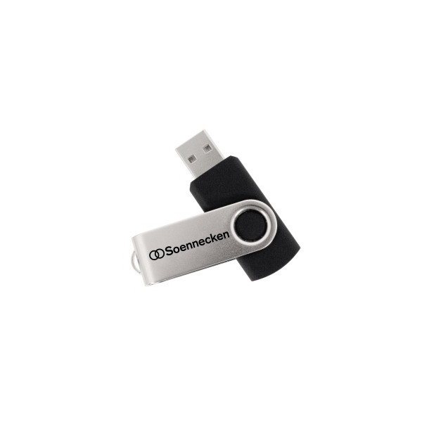 4003630000859 - USB-Stick 71616 USB 20 schwarz silber 32 GB 4003630000859 Soennecken