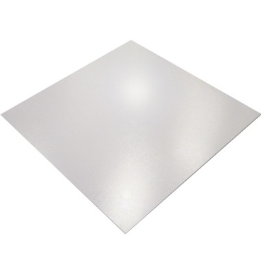 Bodenschutzmatte Cleartex ultimat XXL 150 x 150 cm Form O für Teppichböden transparent PC
