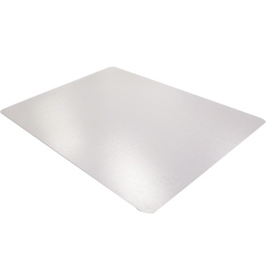 Bodenschutzmatte Cleartex advantagemat 120 x 150 cm Form O für Teppichböden transparent Vinyl