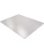 Bodenschutzmatte Cleartex ultimat 120 x 150 cm Form O für Hartböden transparent PC