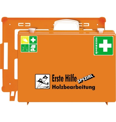 Erste-Hilfe-Kasten SPEZIAL MT-CD 0360104, DIN 13157, Erste Hilfe Spezial Holzverarbeitung