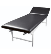 Ruheraumliege 6001127s, schwarz, verstellbares Kopfteil