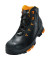 Sicherheitsstiefel uvex 2, S3, SRC, ESD, Unisex, schwarz/orange, Größe 46