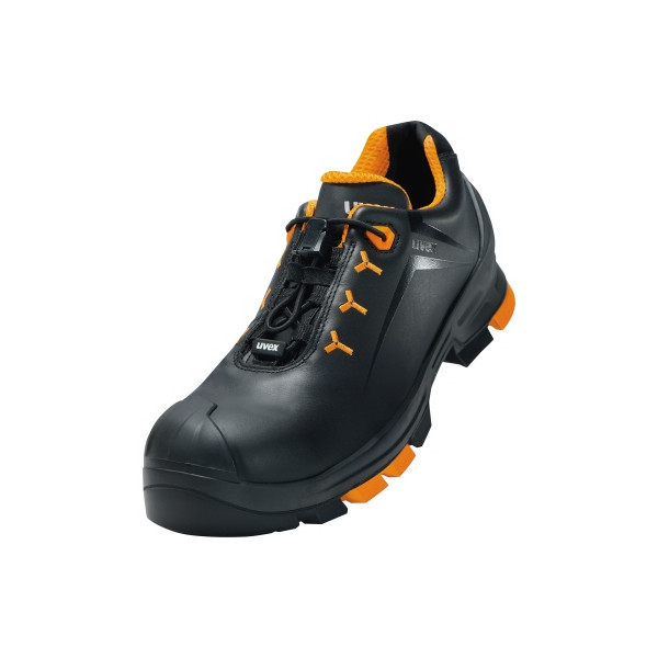 4031101609591 - S3 Arbeitsschutzschuhe 26502247 leitfähig (ESD) schwarz orange Größe 47 mit Kunststoffkappe 4031101609591 uvex