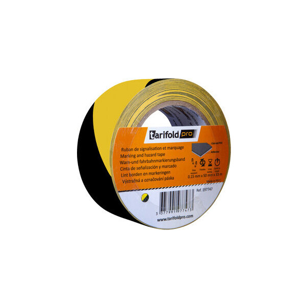 3377991977473 - Markierungsklebeband Boden 197747 50mmx33m ge sw 3377991977473 33 Meter