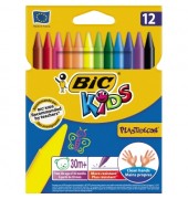 Wachsmalstift PLASTIDECOR 921361 sortiert 12 St./Pack.