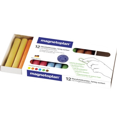 Tafelkreide 12306 farbig sortiert 12 Stück Tafelkreide 12306 farbig sortiert 12 Stück