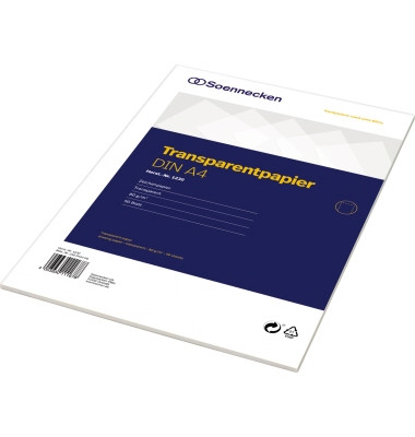 Transparentpapier 1230 DIN A4 80g 50Blatt