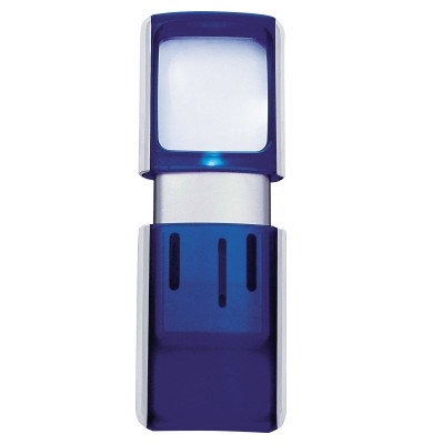Lupe 2717503 4,7x11,8x1,4cm LED blau +Batterien