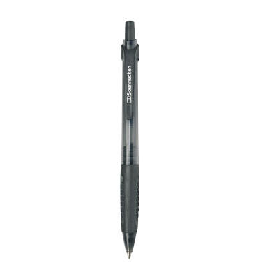 Kugelschreiber No. 180 3047, schwarz, M, nachf&uuml;llbar