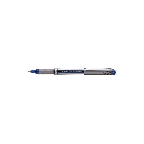 0072512235461 - Gelschreiber EnerGel Plus BL27-CX grau blau 035mm 0072512235461 Pentel