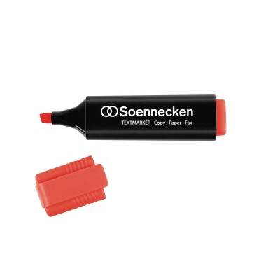 Textmarker 3398, rot, 2-5mm Keilspitze
