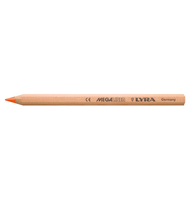 Textmarker Megaliner, 3960313, leuchtorange, 6,25mm Rundspitze