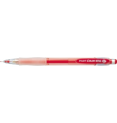 Druckbleistift Color Eno , HCR-197-R, rot/transparent, 0,7mm, Mine Color ENO