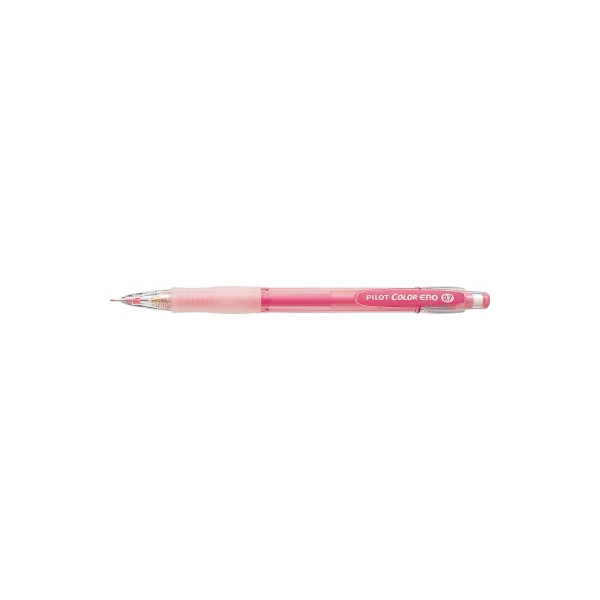 12 Stück Pilot Druckbleistift Color Eno , HCR-197-P, 0,7mm, pink/transparent, mit Radiergummi 4902505208164 Pilot