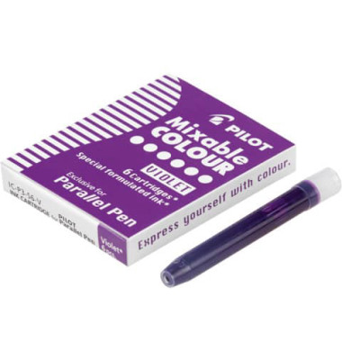 Füllerpatronen Parallel Pen IC-P3-S6-V 1108-008 violett 6 Stück