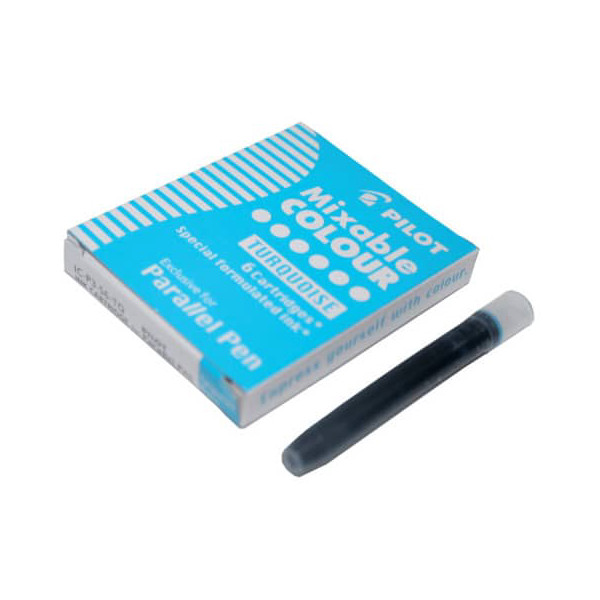 4902505192272 - Füllerpatronen Parallel Pen IC-P3-S6-TQ 1108-014 türkis 6 Stück 4902505192272 6 Stück