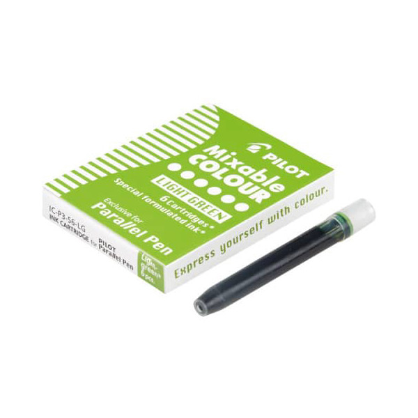 4902505192296 - Füllerpatronen Parallel Pen IC-P3-S6-LG 1108-011 hellgrün 6 Stück 4902505192296 6 Stück