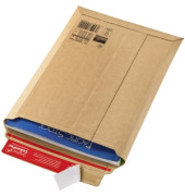 Versandtaschen Rigid Plus CP010.03, A4, ohne Fenster, selbstklebend, 56g, braun