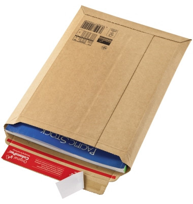 Versandtaschen Rigid Plus CP010.03, A4, ohne Fenster, selbstklebend, 56g, braun