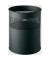 Papierkorb the dot H2515795, 15 Liter, rund, schwarz Lochdekor