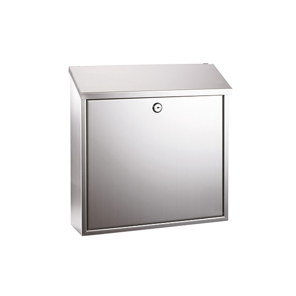 4007735086039 - Briefkasten Edelstahl mit Schloß Größe 360x360x100mm   8603 4007735086039 Alco
