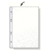 Prospekth&uuml;llen Economy 22318690, A6 transluzent genarbt, oben offen, 0,07mm