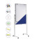Kombistellwand MAULpro, 6381182, Tafel: 120x75cm (HxB), Aluminium