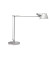 LED-Schreibtischlampe MAULrock, silber, mit Standfuß