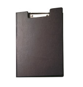 Klemmbrettmappe 2339690, A4, schwarz, Karton mit Kunststoffüberzug, inkl Aufhängeöse