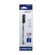 Folienstift Lumocolor, 315-9 BKDA, schwarz, 1mm, Rundspitze, nachf&uuml;llbar