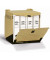 Archivcontainer Sammelbehälter S10 210200, braun, Wellpappe