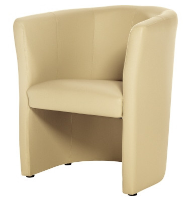 Kunstleder Sessel beige 800000179 Kunstleder Sessel beige 800000179