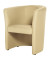 Kunstleder Sessel beige 800000179