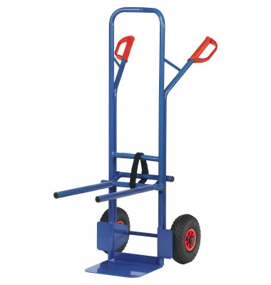 Transportkarre für Stühle B1335L tragfähig bis 300kg blau 32x25cm Stahl