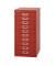 Schubladenschrank MultiDrawer™ 29er Serie L2910870, Stahl, 10 Schubladen (Vollauszug), A4, 27,9 x 59 x 38 cm, rot