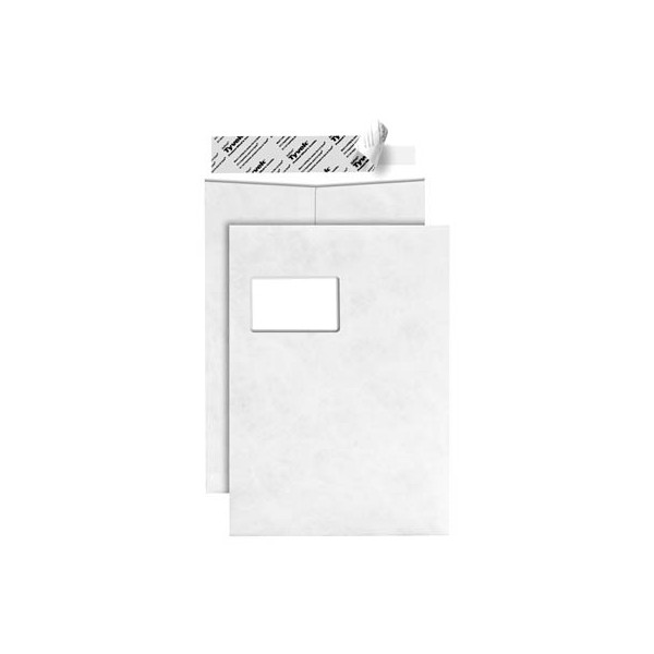 4026283532973 - Versandtaschen Tyvek Pocket 00067176 C4 mit Fenster haftklebend reißfest wasserfest 55g weiß 4026283532973 20 Stück