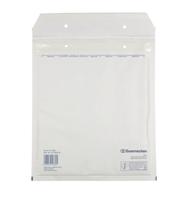Luftpolstertaschen E/2, 2282, innen 210x265mm, haftklebend, weiß