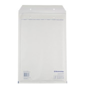Luftpolstertaschen F/3, 2283, innen 210x335mm, haftklebend + Lochung für Klammer, weiß