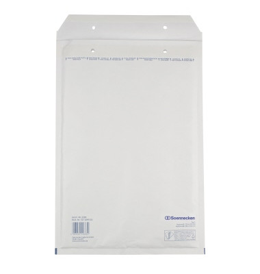 Luftpolstertaschen F/3, 2283, innen 210x335mm, haftklebend, weiß
