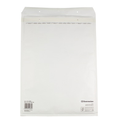 Luftpolstertaschen K/7, 2285, innen 340x470mm, haftklebend, weiß