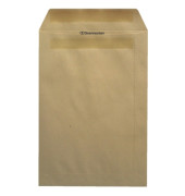 Versandtaschen 2950, C5, ohne Fenster, selbstklebend, 70g, braun