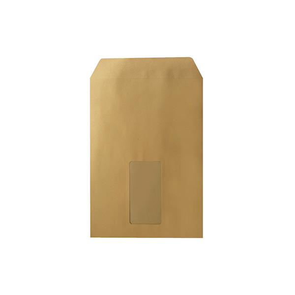 4003630124487 - Versandtaschen 2937 C5 mit Fenster selbstklebend 90g braun 4003630124487 500 Stück