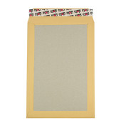 Versandtaschen 2917 mit Papprückwand, C4, ohne Fenster, haftklebend, 120g, braun