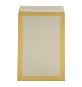 Versandtaschen 2915 mit Papprückwand, B4, ohne Fenster, haftklebend, 120g, braun