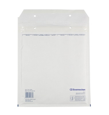 Luftpolstertaschen E/2, 2374, innen 210x265mm, haftklebend, weiß