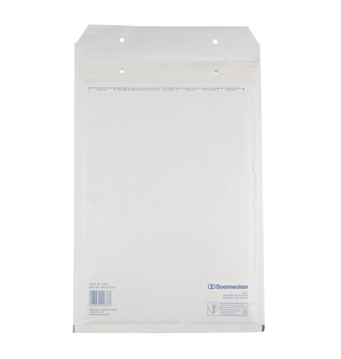Luftpolstertaschen F/3, 2375, innen 210x335mm, haftklebend, weiß