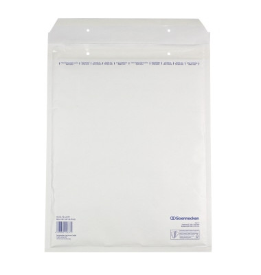 Luftpolstertaschen H/5, 2377, innen 260x360mm, haftklebend, weiß